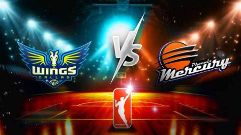 Wings vs Mercury Predictions, Picks, and Odds.